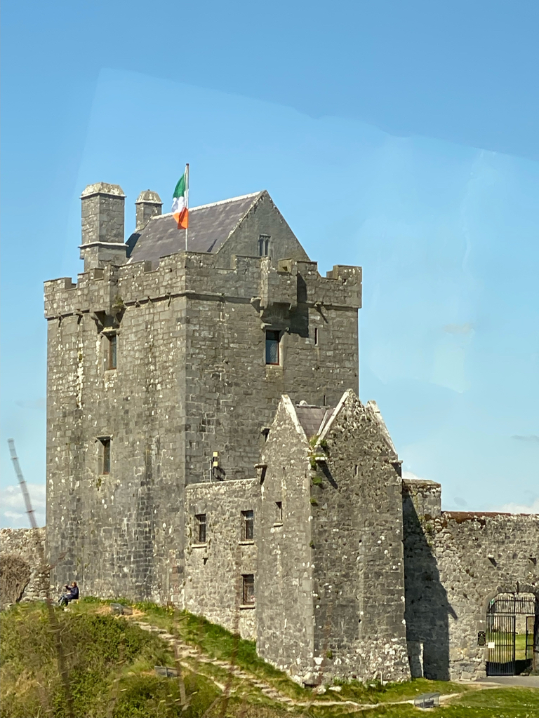 Greg and Cheri visiting another Castle in Ireland