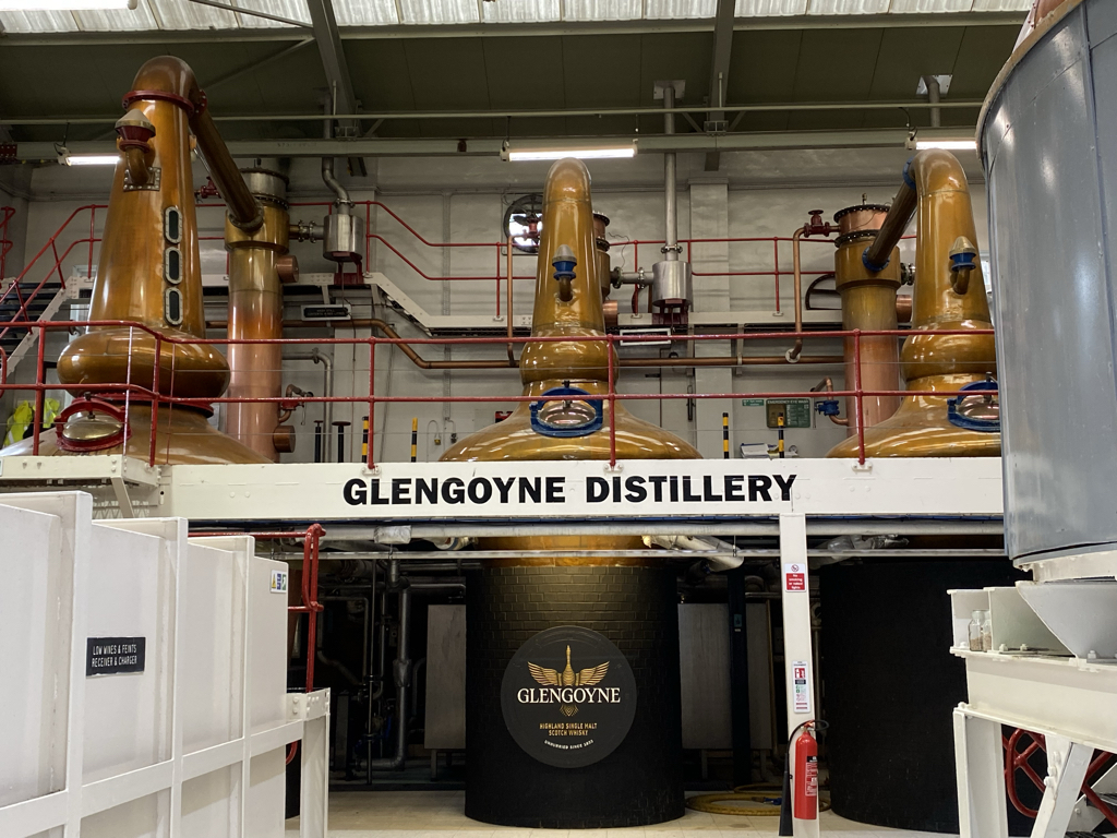 Highland Single Malt Scotch Whiskey Distillery.